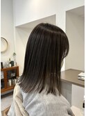 透明感グレージュ