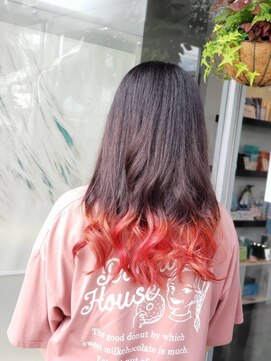 美容室ビーブルー ダブルカラー