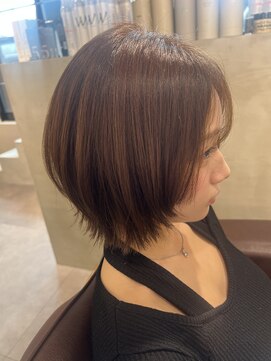 アカヒゲ 新札幌店(AKAHIGE) シースルーレイヤーボブ