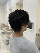 ロンド ラマ 岐阜(Lond bla-ma) マッシュウルフ+シャドウパーマ【Lond伊藤メンズ】