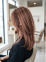 アミリー ひたち野うしく店(Amily)&nbsp;ハイライトバレイヤージュダブルカラーケアブリーチ20代30代