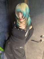 イリス 心斎橋(.elice)&nbsp;ショートカットミニウルフカットショートウルフチェリーブラウン