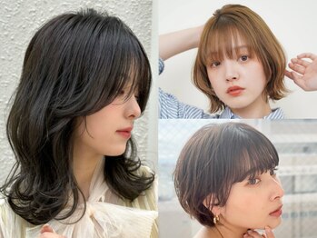 ニューヨークニューヨーク 山科店(NYNY)の写真/【山科駅すぐ】骨格やクセ・髪質を見極めたこだわりのあるカットを提案