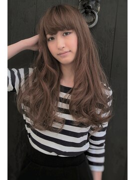 ノエ(Noe.) 【★しっとりグレージュ×Aラインロング★】