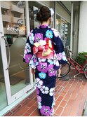 浴衣着付け