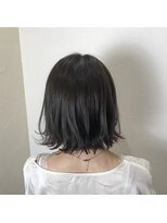 切りっぱなしボブ×インナーバイオレット【キャラ池袋】