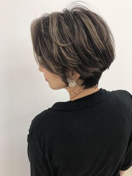 ヘアサロン コバコ(hair salon cobaco) ハンサムショートハイライトカラー