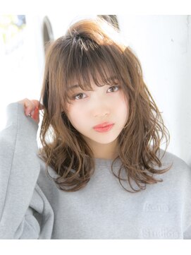 ロンドプランタン 恵比寿(Lond Printemps) 【Lond printemps水野】大人かわいいふわミディデジタルパーマ