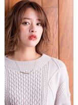 外ハネブランジュミディHair Design Collet Ginza