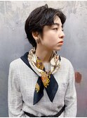 アンニュイパーマスタイル