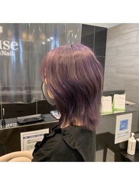 ミューズ 新浦安店(HAIR&NAIL MUSE) ブルーラベンダーカラー