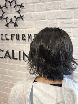 ビューティー エールフォルム 浜松有玉店(BEAUTY YELLFORME) 透明感ブルージュ×ランダムな動きのショートstyle