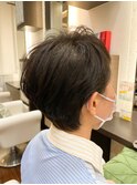 VISAGE 高橋 クセ毛を活かしたショートスタイル