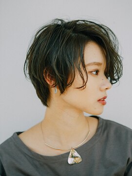 アウン 柏(a un) 前下がりショート大人ショートニュアンスショート#髪質改善#柏