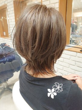 ヘアポケット スタイル店(HAIR POCKET) 大人ウルフ☆フルハイライト