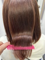 エスカーラ 表参道(THE ESCALA)&nbsp;@m_ayu/ピンクベージュ/外ハネボブ/タビラマユミ