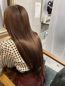 リエコー(RE'ECHO) 髪質改善/ブリーチなしカラー/エクステ付きトリートメント