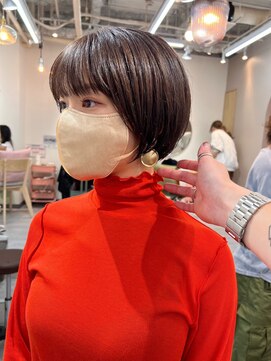 ロウバイレボ 柏(lou by revo) ショートボブ/ミニボブ/マッシュ/切りっぱなし/柏駅