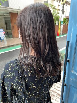 イリル バイ レシッド 自由が丘(ibrel by rcid) おしゃれ感と美人度up!グレージュヘア