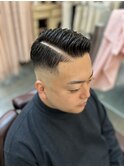 スキンフェード/バーバーショート/アイロンパーマビジネス20代