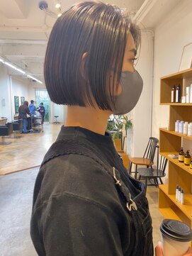 クラフト 福津(CRAFT) 髪質改善ストレート / ぷつっとミニボブ