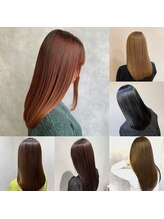 髪質にあわせて選べる2種類のメニュー