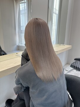 天神美容室 [天神/ブリーチ/ダブルカラー/髪質改善/ミルクティー/学割U24]