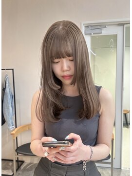 ウェイズトウキョウ 新宿店(Ways TOKYO) シークレットハイライト×明るめくすみベージュ