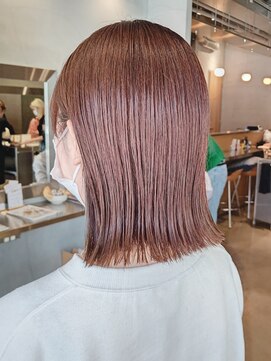 オーガニック リブ 川越(organic+live) 大人可愛い大人美人くすみカラーアッシュグレーベージュ