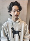 サーフカール/ウルフパーマ/メンズウルフ/大矢