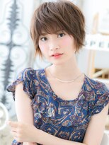 モッズヘア 越谷(mod's hair) アースカラーフェザーショートウルフカットc6越谷20代30代40代