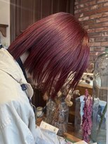 ボコカ(bococa) 【Vicky指名】チェリーレッド ボブ