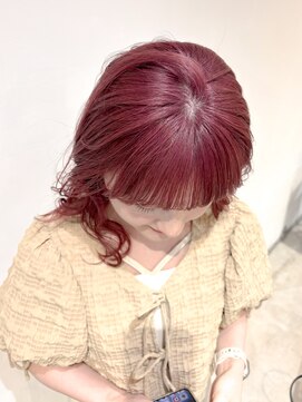 イル(ill) ピンクカラー ピンクブラウン ブリーチ１回