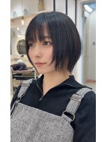 シー バイ ロンド 新宿(Sea by Lond)&nbsp;ボブルフ×イヤリングカラー[新宿/レイヤー/ウルフ/ボブ]