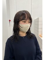 シーン(SCENE) 顔周りレイヤー×パーマ