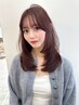【湿気対策に◎カット＋前髪縮毛矯正＋TR  