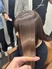 【最高級ストレート】髪質改善縮毛矯正+似合わせカット