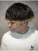 波巻きスパイラル×エンドカラー　福岡メンズパーマ東区香椎