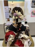 成人式ヘアセット