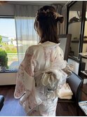 新規お得クーポンあり【見附　今町】浴衣ヘアスタイル