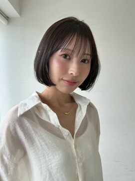 ケーツーナゴヤ(K two NAGOYA) ショートボブ/透け感ブラウン/艶髪