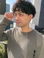 メロウメンズライン 神戸三宮(mellow men's line)&nbsp;マッシュパーマ