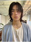 薬院【honen】センタパート波巻きパーマメンズマッシュmen's