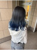 グラデーションあお