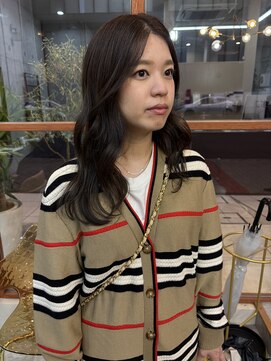 ノイ(noii) ダークブラウン/ロング/ナチュラル