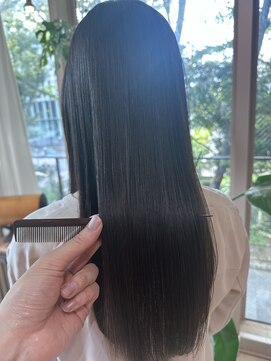 エメ 大宮(Aime) 黒髪ロングの髪質改善ヘアエステ『エメ大宮/髪質改善/新都心』