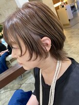 プレフェレプレフェ(prefere prefe)&nbsp;白髪ぼかし×ウルフカット