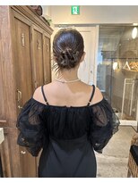 バド(bado)&nbsp;ヘアセット/お呼ばれヘア/パーティーヘア/カチモリヘア