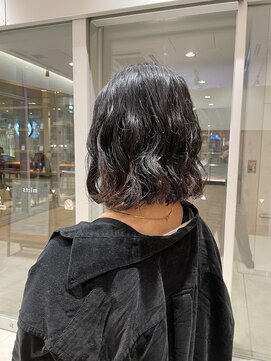 アピッシュ 国分寺(apish) コテ巻き風ボブパーマ