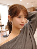 アフロート ルヴア(AFLOAT RUVUA)&nbsp;●丸顔さんおすすめの扱いやすい上品前髪顔まわり/20/30代韓国